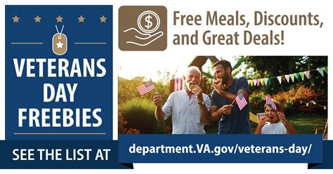 2024 Veterans Day discounts, free meals and other retail offers